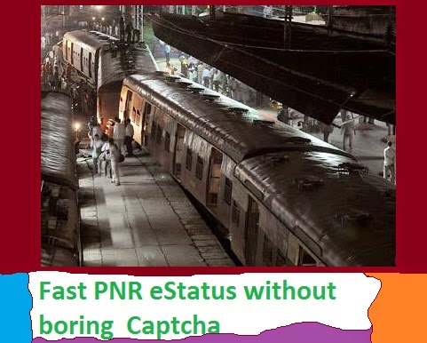 Remove Captcha PNR Status