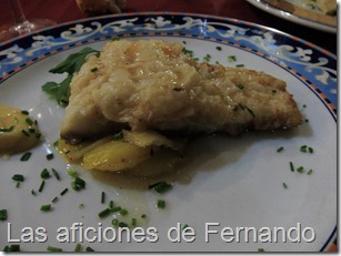 Bacalao al horno