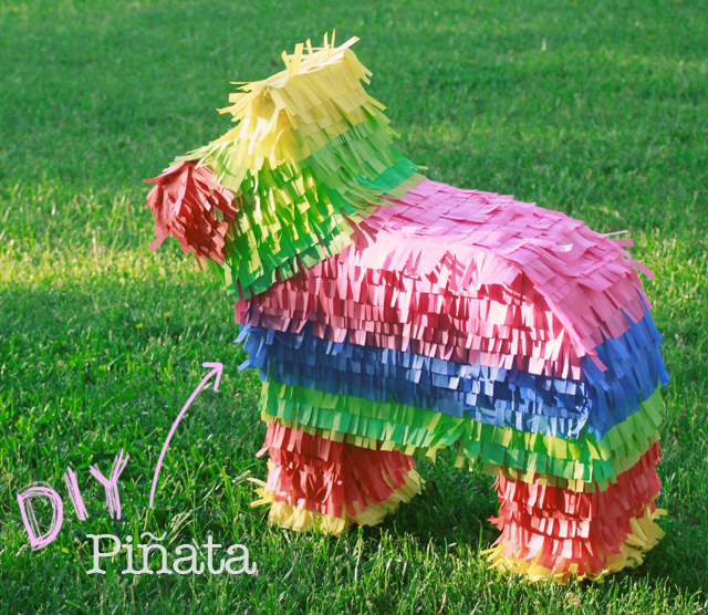 Calico skies: 52 Week Challenge: #13 DIY Piñata