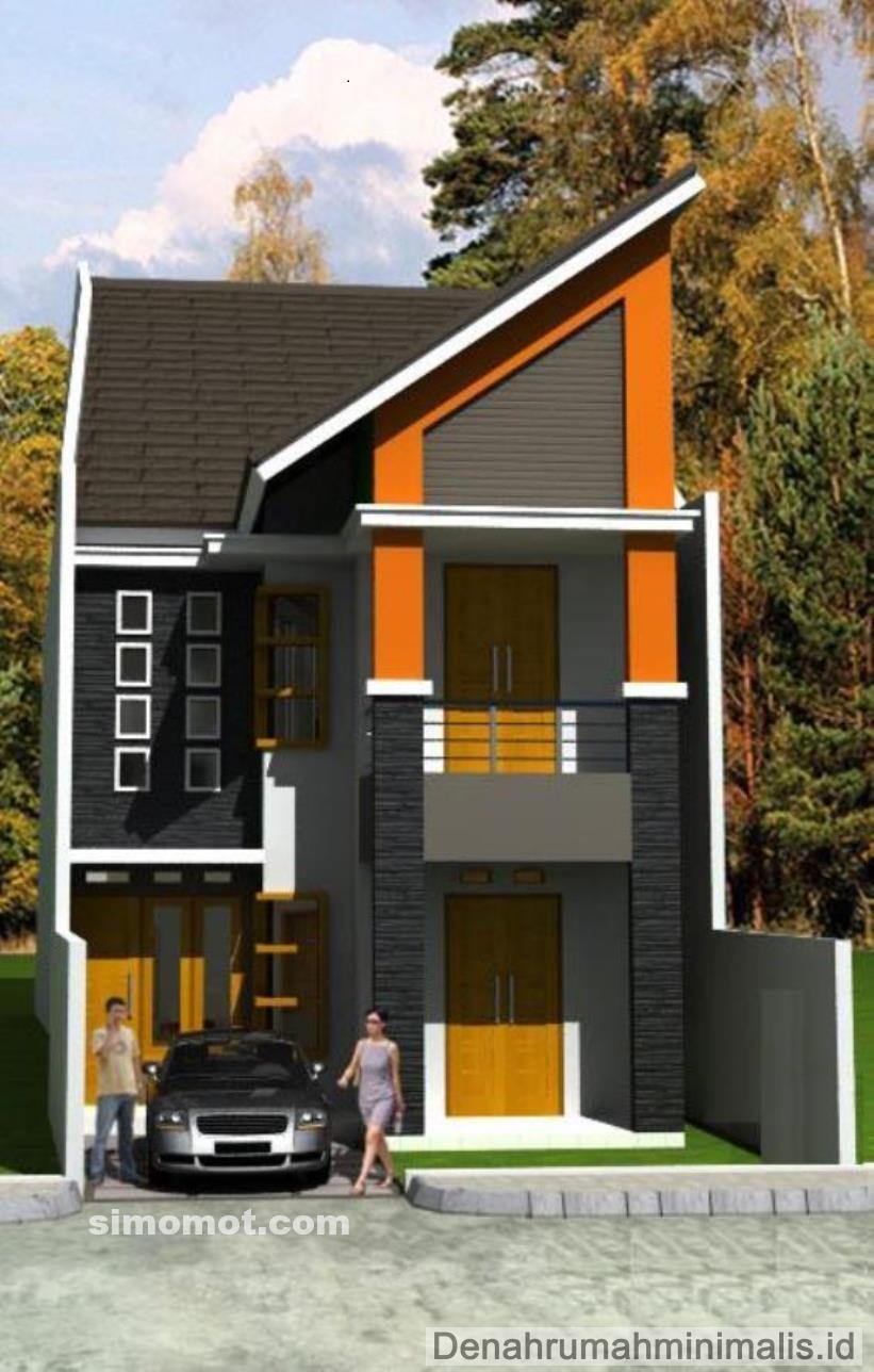 Desain Terbaru Rumah Minimalis 2 Lantai Type 45 Terupdate 2019