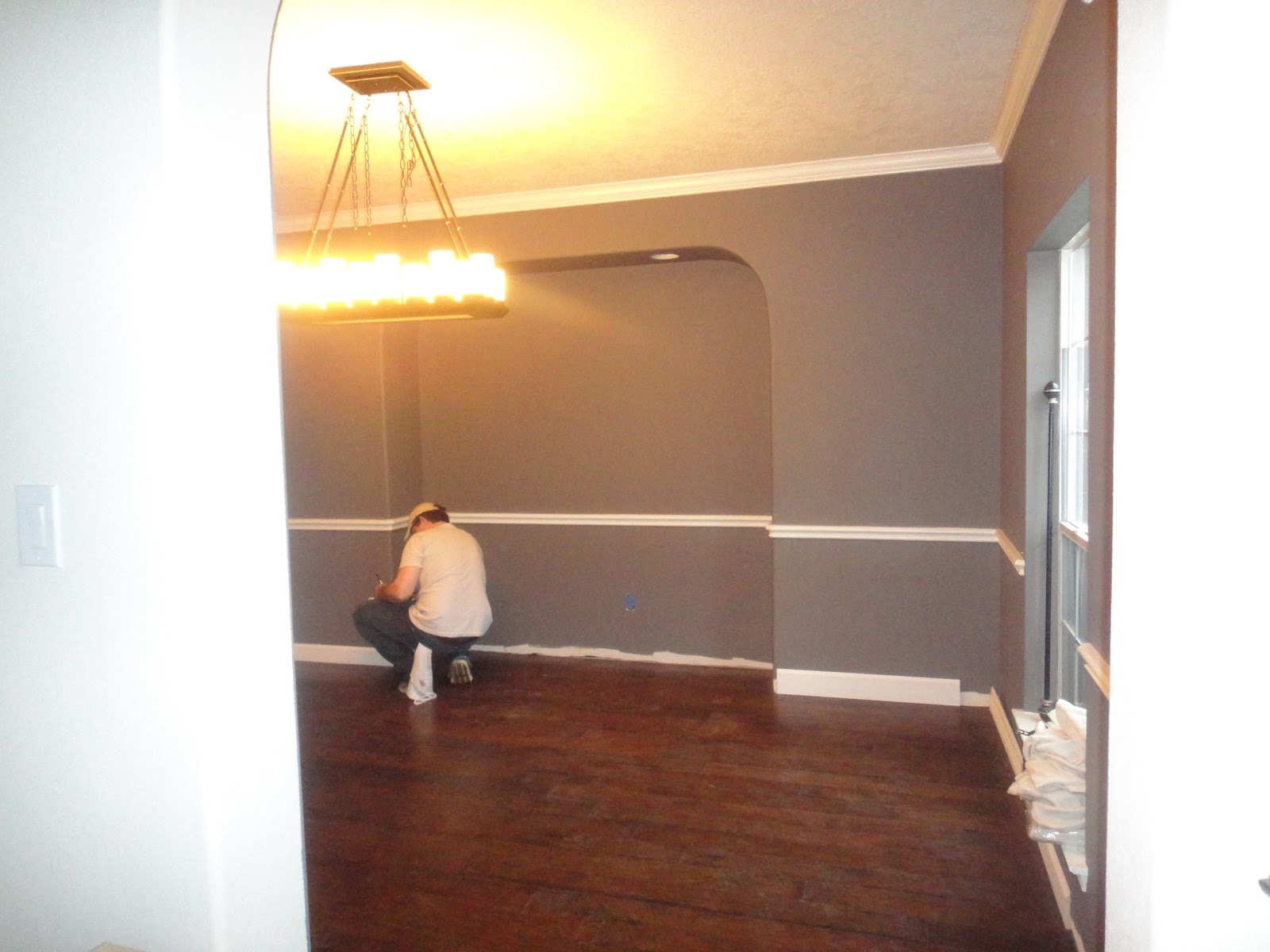 Dining Rooms With Chair Rail Paint Ideas | Rumah Minimalis