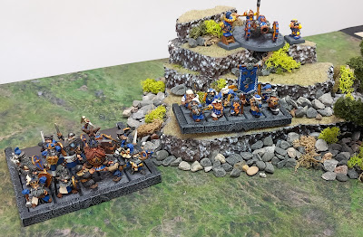 Winters SEO battle report - Warhammer The Old World - Wood Elves vs Dwarfs - 1000pts