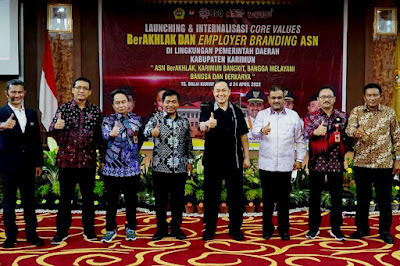 Pemkab Karimun Siap Mewujudkan ASN dengan Budaya Kerja BerAKHLAK