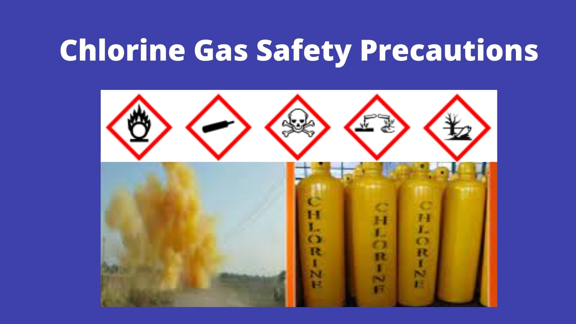 chlorine gas safety precautions