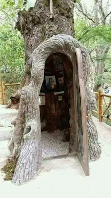 Църква хралупа в Грузия