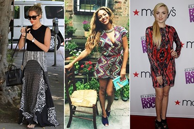 celebrities-wearing-tribal-print