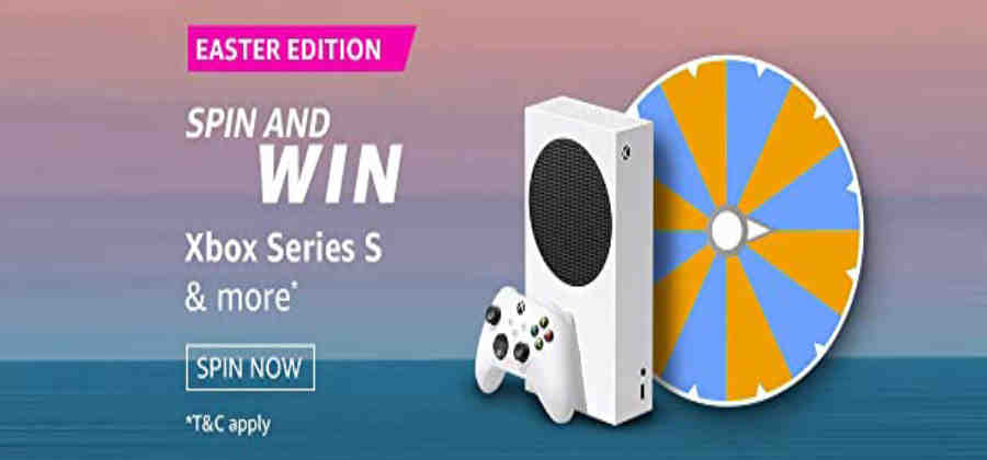 Amazon Easter Edition Quiz Answers Spin and Win Xbox Series S