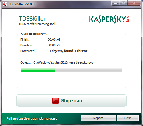 Download Software KasperSky Anti rootkit Utility 