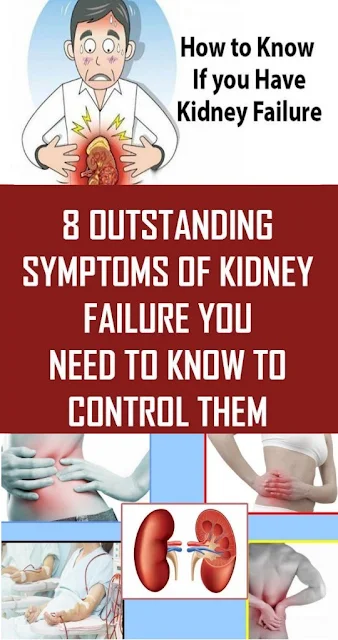 8 Outstanding Symptoms Of Kidney Failure You Need To Know To Control Them