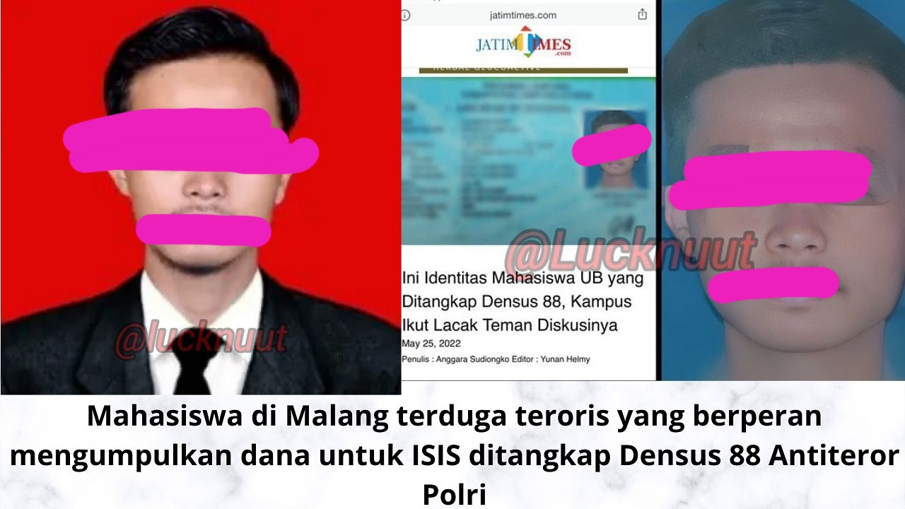 Densus 88 Antiteror Polri Tangkap Mahasiswa di Malang Terkait Terorisme ISIS, Gus Wal Apresiasi Kinerja Densus 88 Terima Kasih!