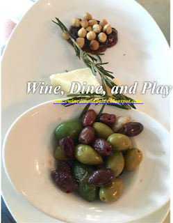 A warm olives dish at the Sea Salt restaurant in St. Petersburg, Florida