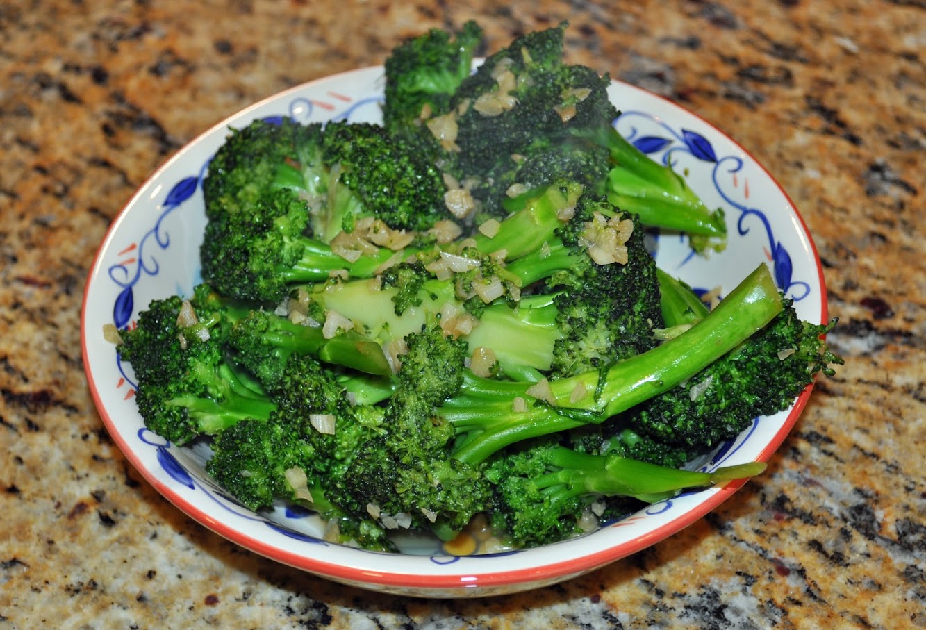 Broccoli with Minced Garlic