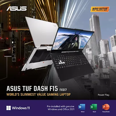 ASUS TUF DASH F15 Laptop Gaming