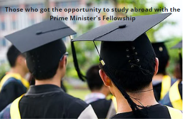 Those who got the opportunity to study abroad with the Prime Minister's Fellowship