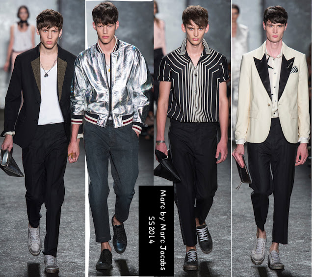 marc jacobs mens shirts and metallic jacket