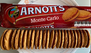 arnott's monte carlo, biscuit