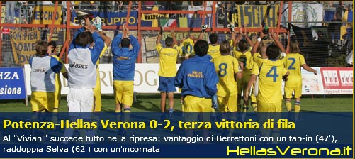 POTENZA - HELLAS VERONA: Seguiamo insieme la partita dei gialloblù, la cronaca web in diretta...