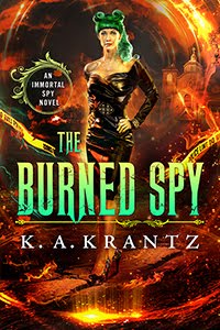 Book Cover Image: The Burned Spy