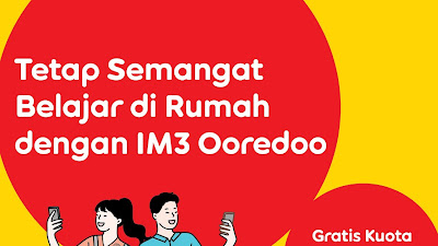 Dukung Belajar di Rumah,  Indosat Ooredoo Berikan Kuota Gratis 30 Hari