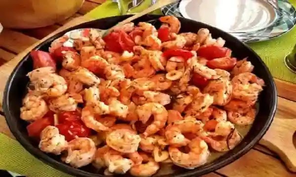 mashed shrimp
