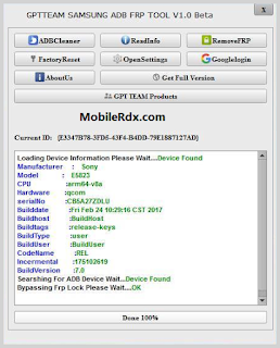 GPTTeam Samsung ADB FRP Tool V1.0 Download