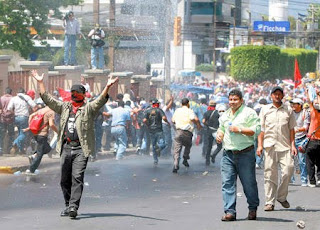 Teacher strike Honduras