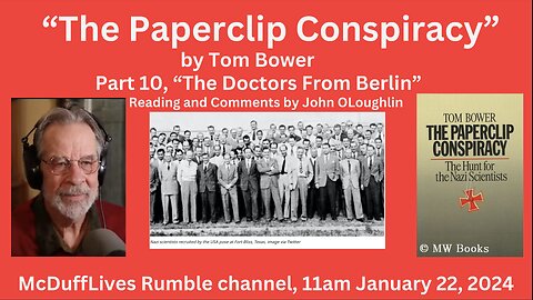 Germany Nazi doctors human experiments war criminals ratlines Paperclip conspiracy books deception science moral bankruptcy medicine