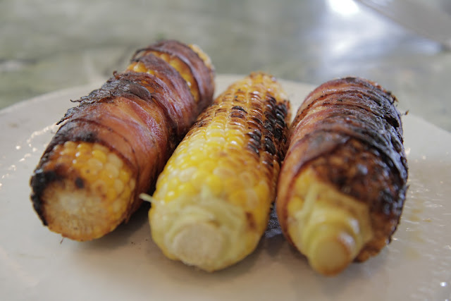 Bacon Wrapped Corn On The Cob1