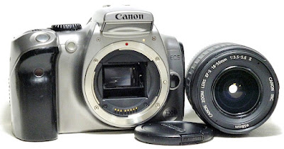 Canon EOS 300D 6.3MP DSLR Camera Single Lens Kit #551 2