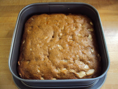 Apple Fritter Poke Cake