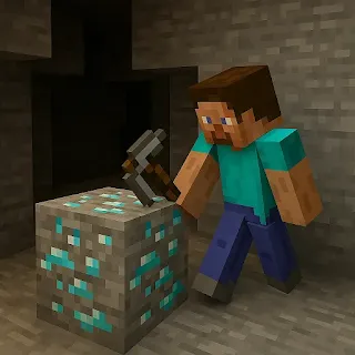 En que capa se encuentra el diamante 1.16.4