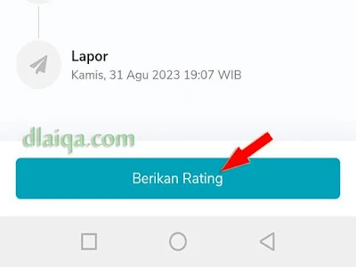 klik 'Berikan Rating'