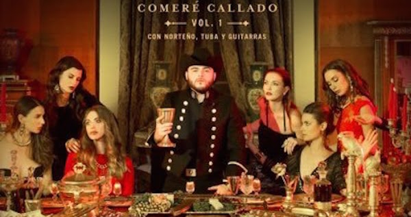  Gerardo Ortíz causa polémica por su imitación de "La última cena" en la portada de su nuevo disco