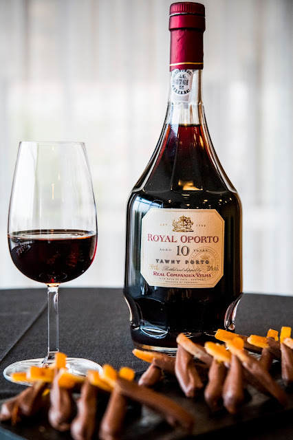 Royal Oporto Tawny 10 Anos Laranja confit coberta de chocolate de leite