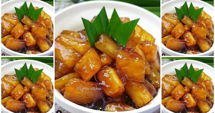 Resep Singkong Karamel Gula Merah Legit dan Praktis