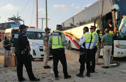 Rescatan a 67 migrantes abandonados cerca de Bacalar