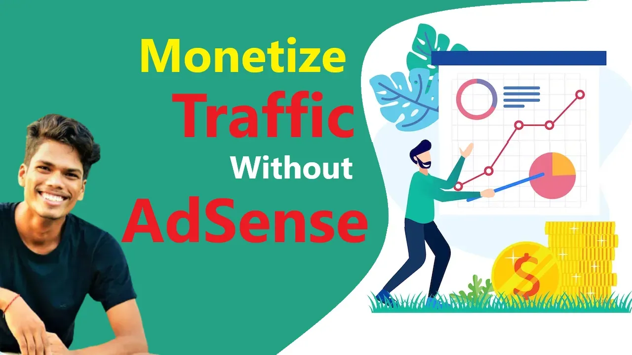 Earn Money,Google AdSense,Blogger,How To,Increase Eraning,Website,WordPress,For many website owners, Google AdSense has long been the go-to solution for monetizing website traffic.   However, relying solely on AdSense may not be the most lucrative or diverse approach.   Exploring alternative methods to monetize your website can open up new revenue streams and reduce dependency on a single platform.   In this article, we will explore various strategies to monetize your website traffic without relying on AdSense.