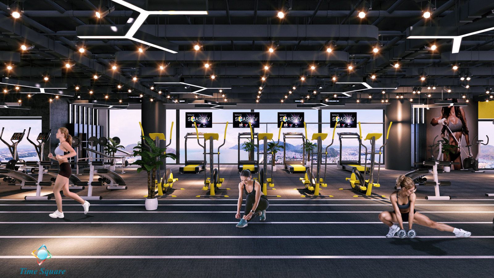 Phòng tập Gym của dự án Time Square