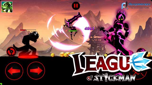 League of Stickman: Warriors MOD APK Latest Version