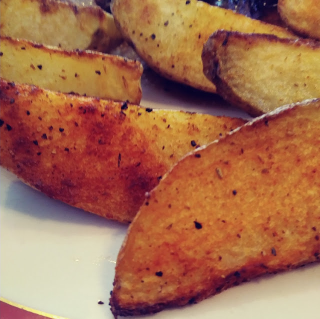 Cajun Roasted Potato Wedges