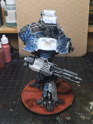 Legio Tempestus Warlord Titan WIP for Adeptus Titanicus