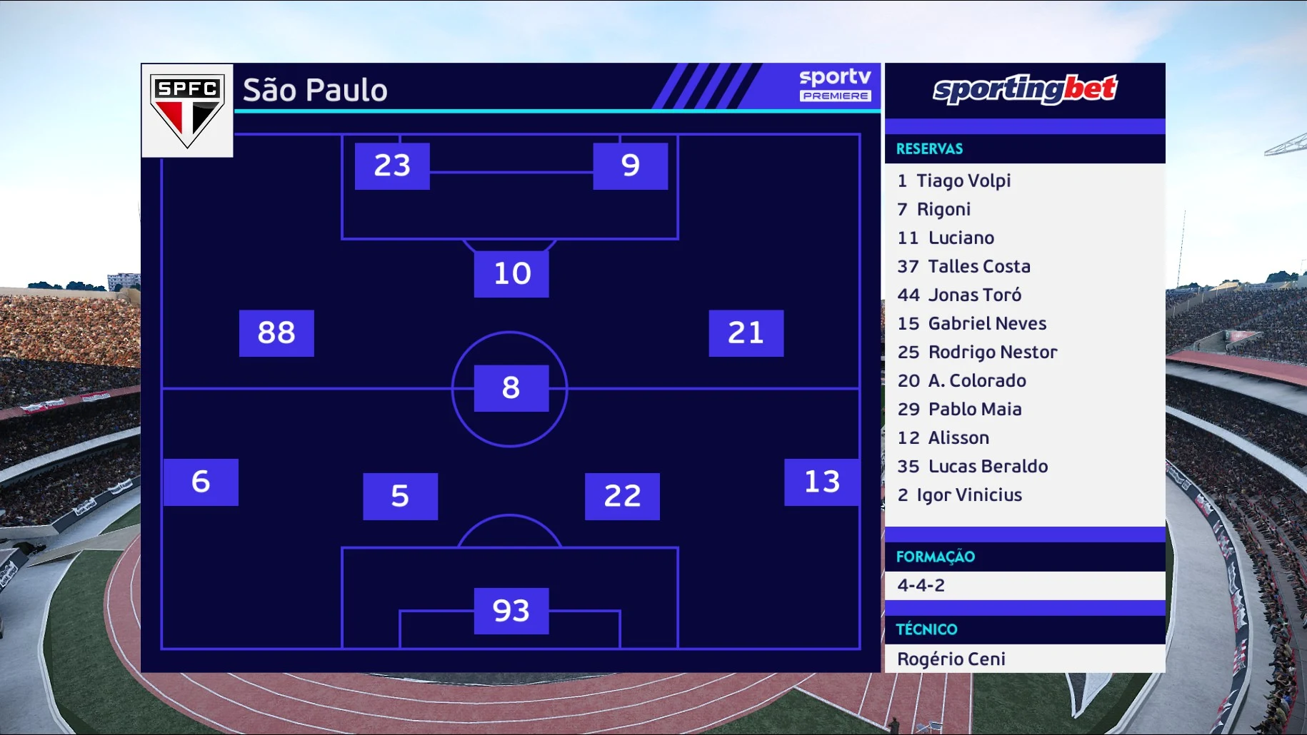 PES 2021 SporTV / Premiere Brazilian Scoreboard Pack