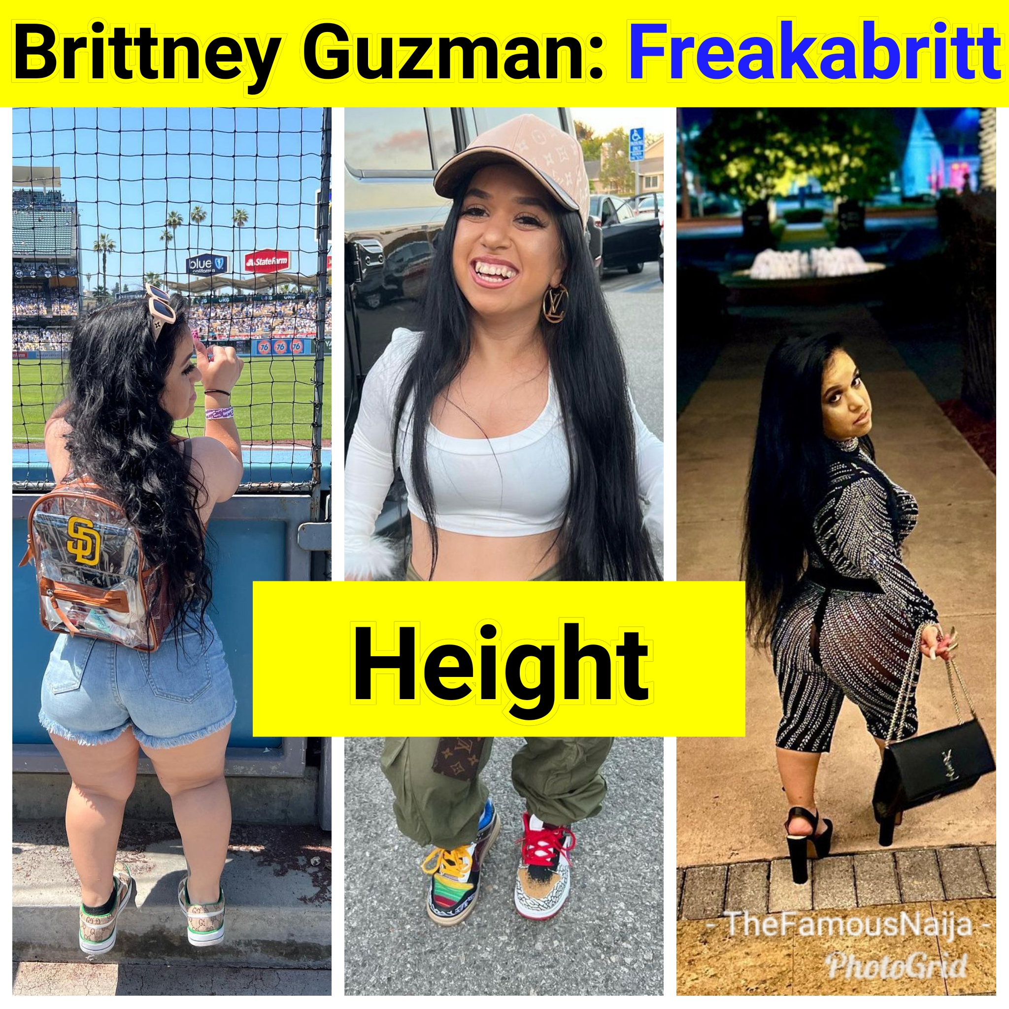 Brittney Guzman (Freakabritt) Biography, Age, Pictures, Height, Boyfriend,  Parents, Net Worth, Wikipedia