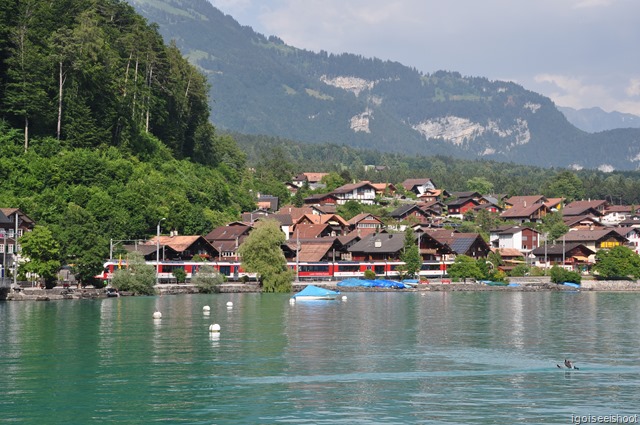 A cruise on Lake Brienz from Brienz to Interlaken Ost