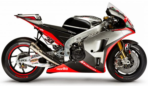 Tampilan Motor Aprilia di Ajang MotoGp 2015 Terbaru