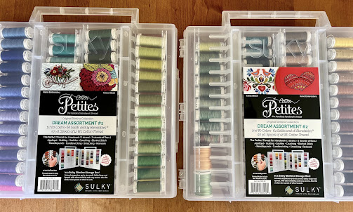 Sulky Petites 12wt Cotton Thread - review by ThreeSheepStudio.com