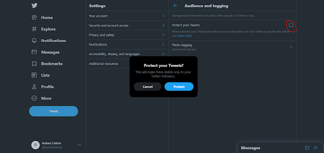 How To Make Your Twitter Private 4