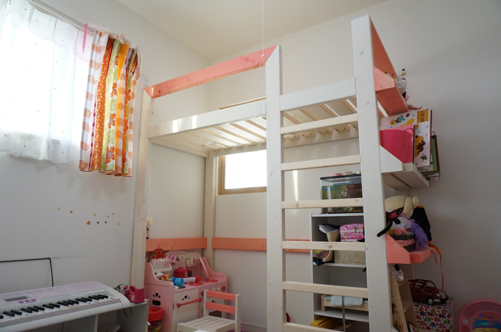 Something Good By Diy 手作りのステキな何か 子供用ロフトベット製作の記録 その２ 組み立て