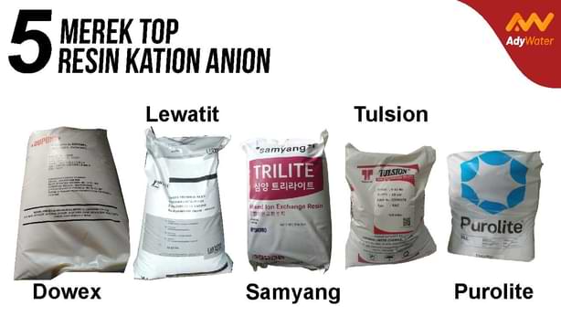 jual resin kation anion ady water