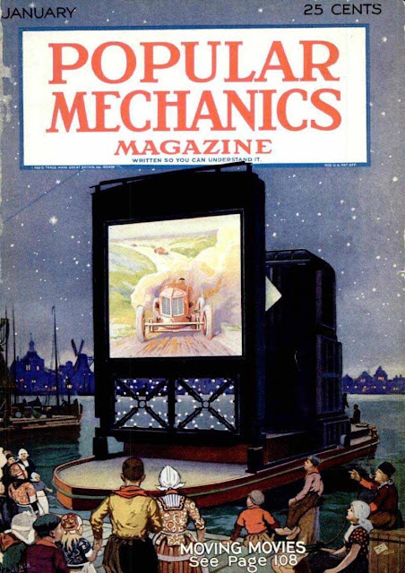 Portadas de la revista Popular Mechanics en los años 30